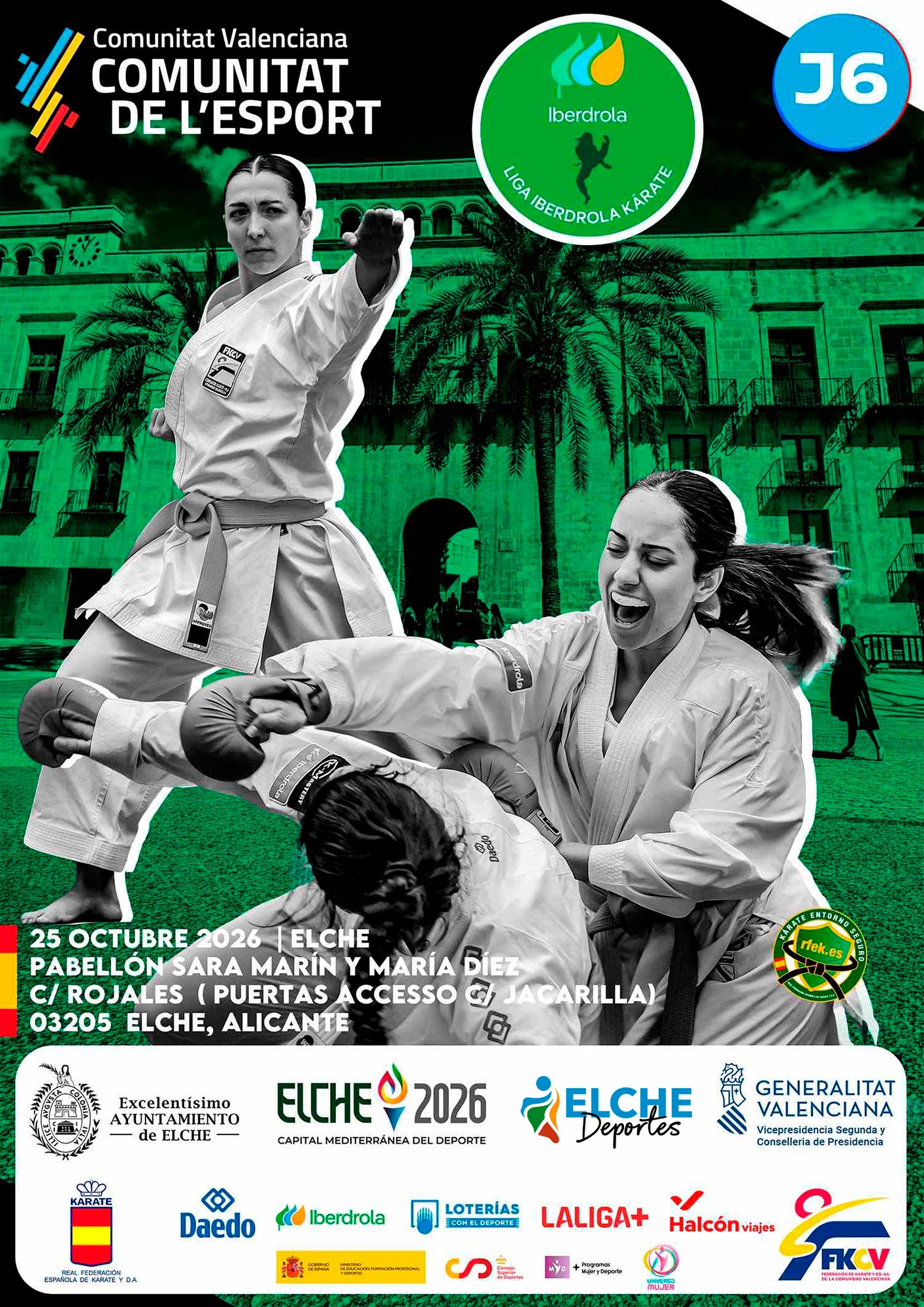 RFEK · LNK 2026 Cadete-Sénior femenina J6