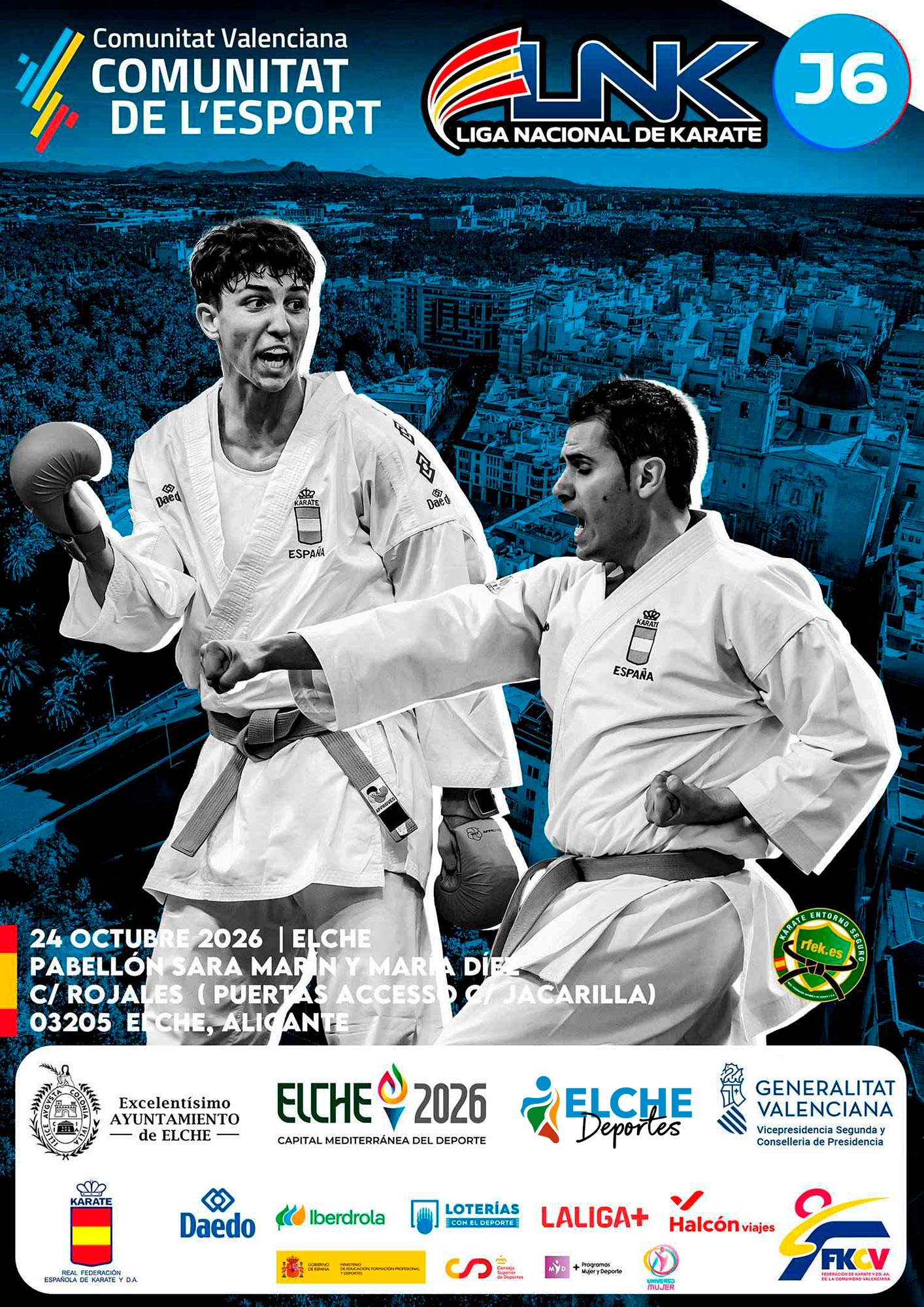 RFEK · LNK 2026 Cadete-Sénior masculina J6